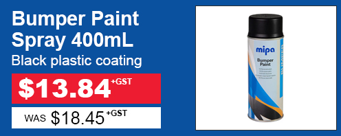 Mipa Bumper Paint Spray 400mL Mipa Bumper Paint Spray 400mL